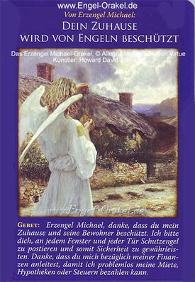 Erzengel Michael Orakel - Bedeutung - Dein Zuhause wird von Engeln beschützt