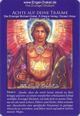Erzengel Michael Orakel - Bedeutung - Achte auf deine Träume